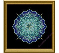 CHAT-180 The Blue Moroccan Lace Mandala (схема)